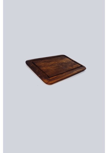 Iroko Masif Ahşap Servis Sunum Steak Kesme Tahtası 20 * 29 * 1,8 cm fırsatları