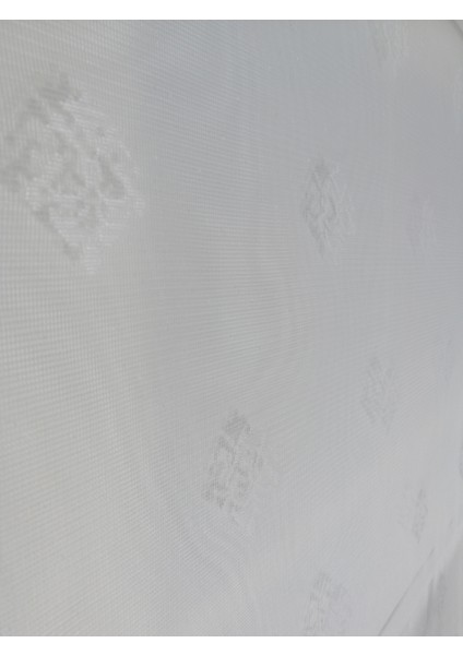 Küçük Damaks Desen Yeni Sezon Çiftli Mekanizma Stor Tül ve Güneşlik