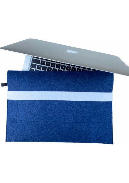 Handmade MacBook Pro Kılıf Çanta 16'' Için Lacivert