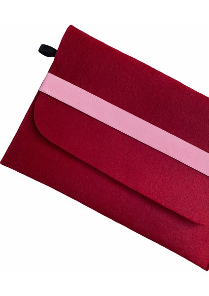 Handmade MacBook Pro Kılıf Çanta 16'' Için Bordo fırsatları