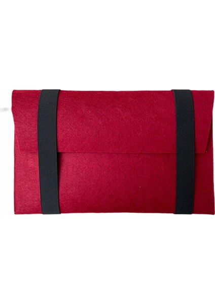 Handmade MacBook Pro Kılıf Çanta 16'' Için Bordo