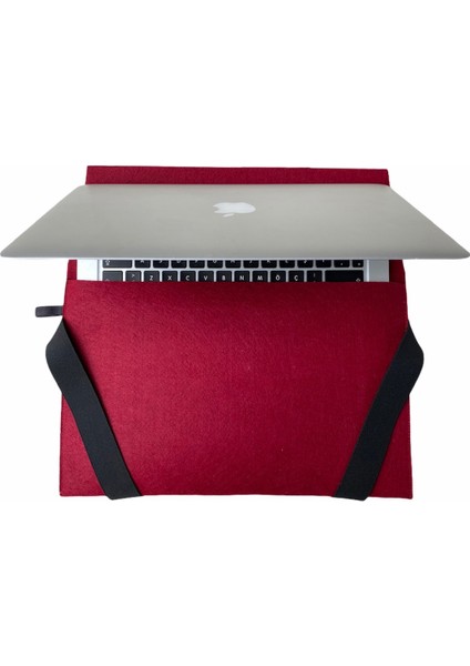 Handmade MacBook Pro Kılıf Çanta 16'' Için Bordo modelleri