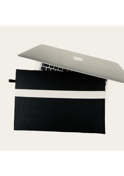 Handmade MacBook Pro Kılıf Çanta 15'' Için Siyah