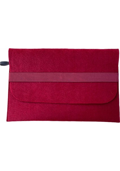 Handmade MacBook Pro Kılıf Çanta 15'' Için Bordo