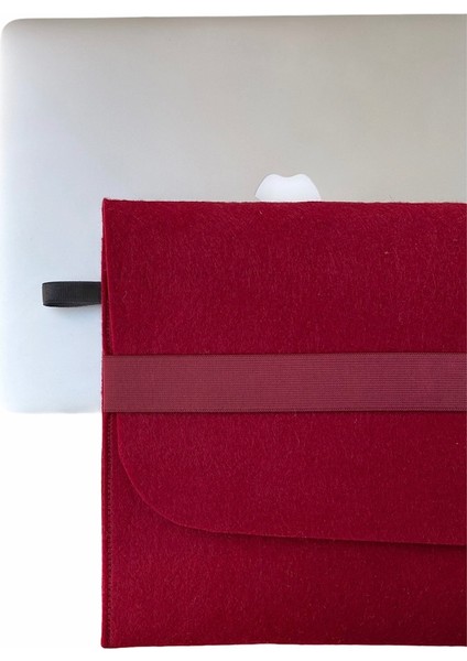 Handmade MacBook Pro Kılıf Çanta 15'' Için Bordo fiyatları