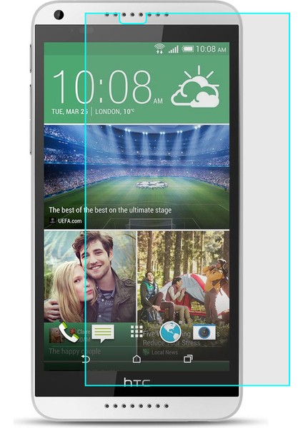 Htc Desire 816 Temperli Kırılmaz Cam Ekran Koruyucu