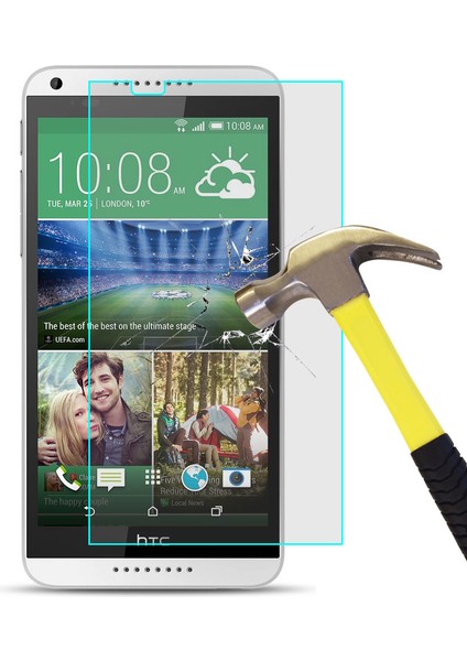 Htc Desire 816 Temperli Kırılmaz Cam Ekran Koruyucu