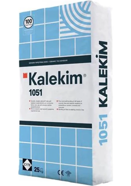 1051 Kalekim Yapıştırma Harcı 25 kg