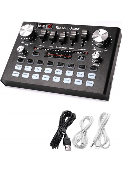 BM800 Live Plus Set Efektli Ses Kartı Mikrofon Stand Kayıt Canlı Yayın Seti (PC ve Telefon) modelleri
