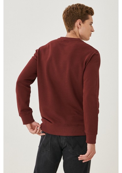 Wrangler Regular Fit Normal Kesim %100 Pamuk Sıfır Yaka Sweatshirt