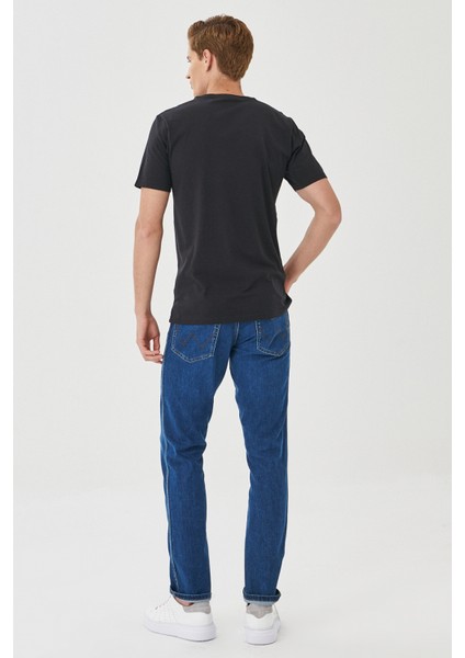 Texas Slim Fit Dar Kesim Normal Bel Esnek Jean Kot Pantolon