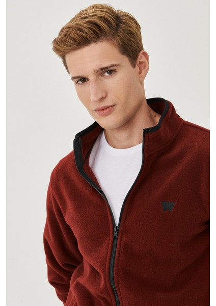 Erkek Regular Fit Bol Kesim Tam Fermuarlı Polar fiyatları