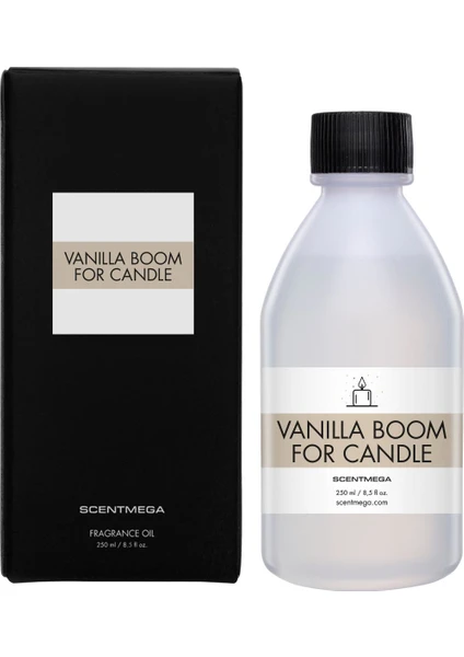 SCENTMEGA Vanılla Boom Mum Esansı 250ML