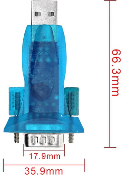 Usb to Rs232 Çevirici Erkek DB9 1 Mbps Seri Port Haberleşme Arduino Mcu Uydu Alıcı Dvd Gsm Telefon
