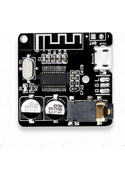 VHM-314 Micro Usb Bluetooth Kablosuz Ses Mp3 Modül Amfi Müzik Çalma Kartı DC 5V Lityum Pil