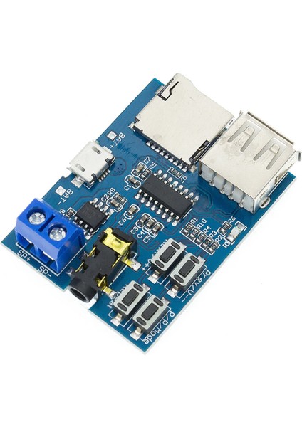 TFU MP3 Wav Ses Müzik Çalma Kartı 3W Amfi Micro SD Usb Flash Okuyucu 3.5mm Ses Soketi modelleri