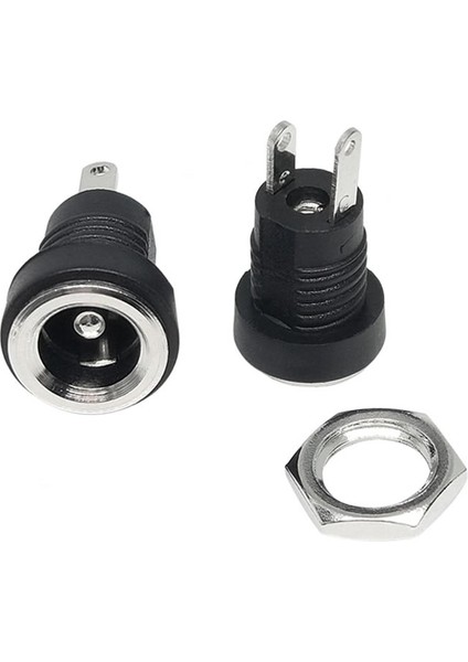 5.5mm x 2.1mm Dc Güç Soketi Plastik Panel Montaj Tip Adaptör fırsatları
