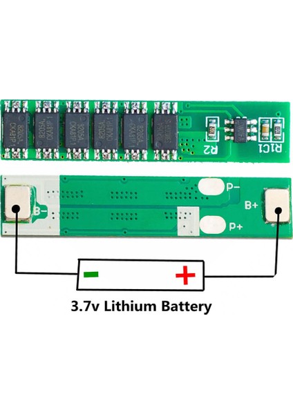 Bms 1s 15A Koruma Kartı 3.7V Lityum 18650 Pil Batarya Lipo Li-Ion fiyatları