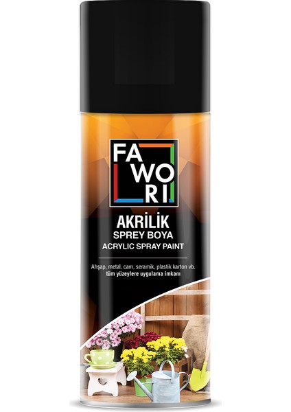 Fawori - Akrilik Sprey Boya Yeşil 400ML