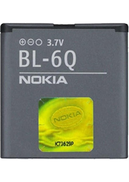 Nokia Bl-6q Uyumlu Batarya Pil