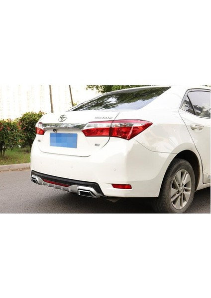 Toyota Corolla Amg Model Difüzör 2013-2018 Stoplu Krom Egzozlu modelleri