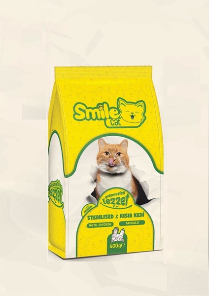 Cat Kısır Kedi Tavuklu Mama 400 Gram fiyatları