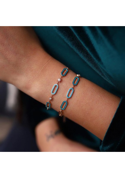 Yıldız Mineli Ataç Bileklik