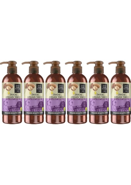 Argan Yağlı El ve Vücut Losyonu 250 ml x 6 Adet