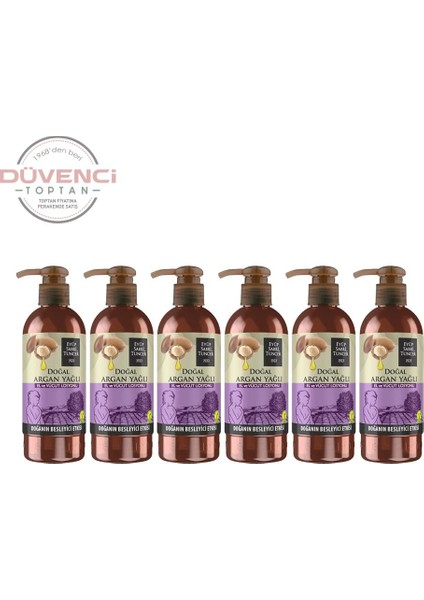 Argan Yağlı El ve Vücut Losyonu 250 ml x 6 Adet fiyatları