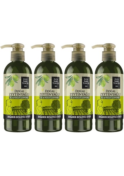 Zeytinyağlı El ve Vücut Losyonu 250 ml x 4 Adet