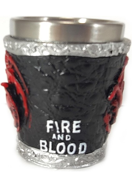 Game Of Thrones Targaryen 3D Kabartmalı Shot Bardak