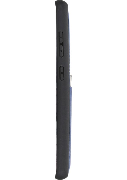 Samsung Galaxy S20 Capri Lacivert Deri Arka Telefon Kılıfı modelleri
