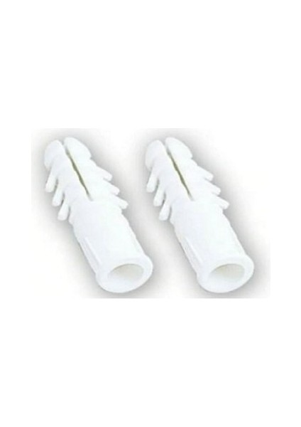 8 mm Standart Beyaz Dübel (50 Adet)