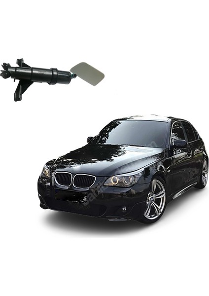 Bmw 5 Serisi E60 Far Yıkama Motoru 2003 Model Üzeri