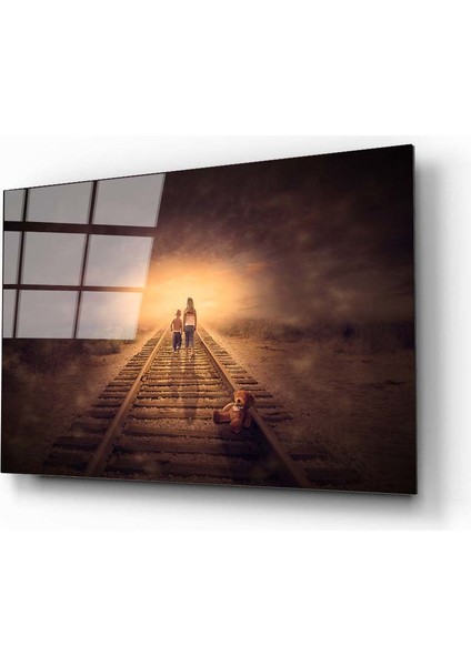 Tren Yolu 2 Cam Tablo