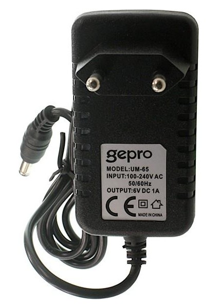 Gepro Um-65 6V 1A Adaptör