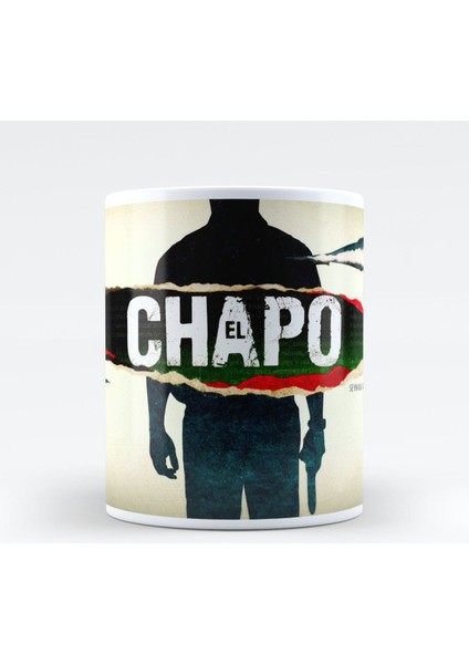 Kişiye Özel El Chapo Beyaz Kupa Bardak - 6 fiyatları
