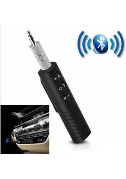 Aux Bluetooth Kablosuz Mikrofonlu Fm Transmitter Araç Kiti B09