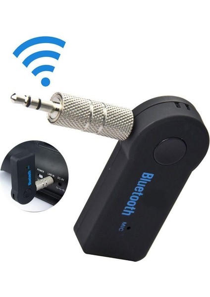 Aux Bluetooth Kablosuz Mikrofonlu Fm Transmitter Araç Kiti BT-350