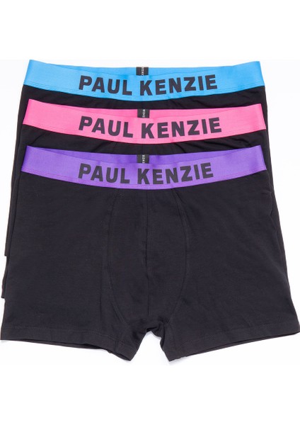 Paul Kenzie Flower Erkek Boxer 3 Adet