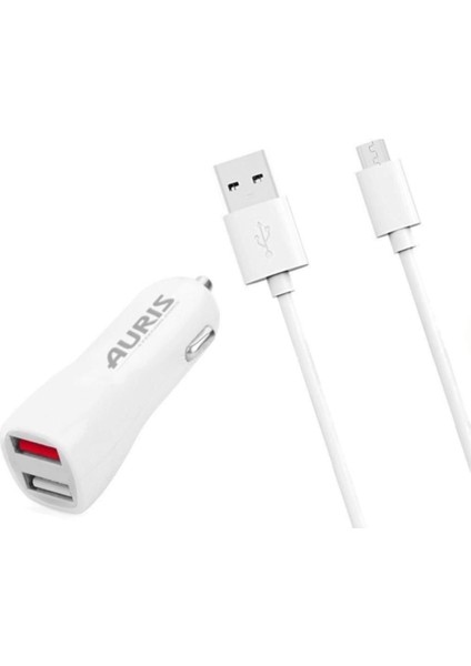 Adaptör USB Oto Çakmaklık Seti Aurıs