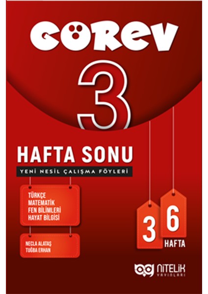 3. Sınıf Görev Hafta Sonu Yeni Nesil Çalışma Föyleri