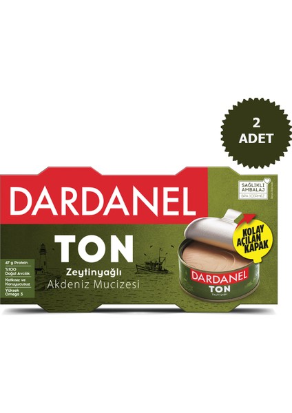 Zeytinyağlı Ton Balığı 2X150G 2'li