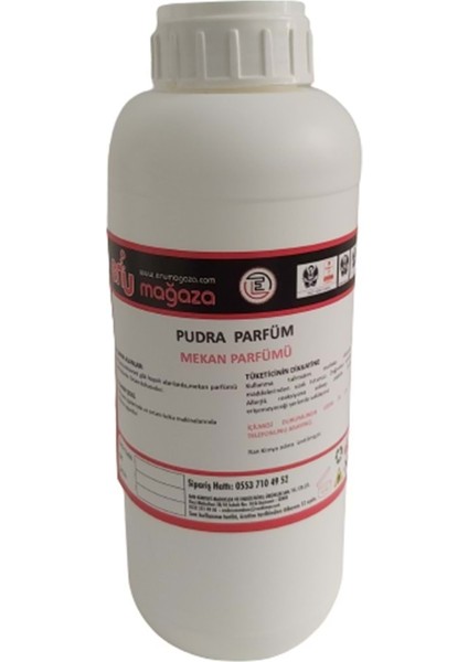Pudra Kurumsal Geniş Alan Ortam Kokusu 1000 ml