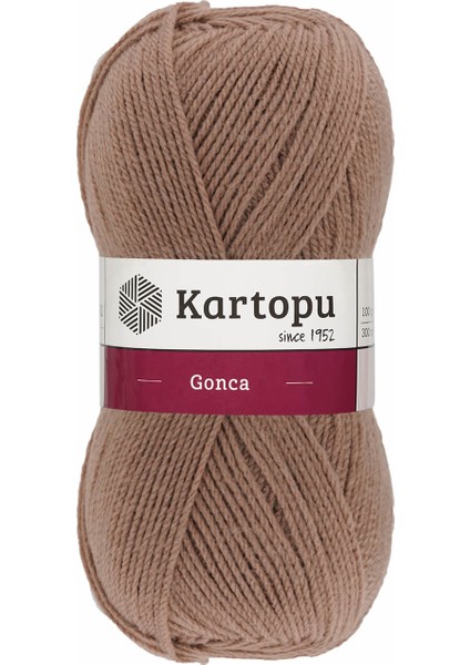 Gonca K885 Sütlü Kahve El Ögrü Ipliği 100GR 300MT