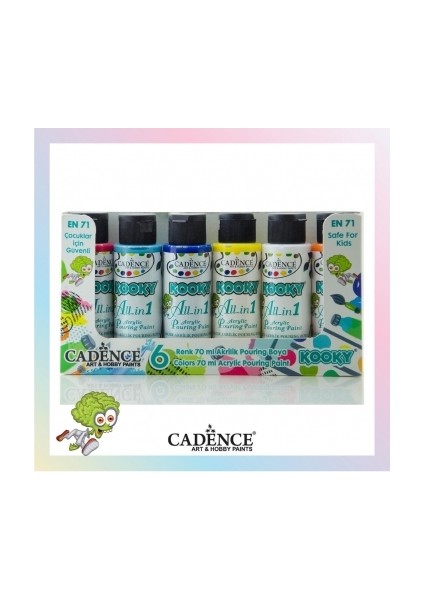 Kooky Pourıng Set 6'lı 70 ml