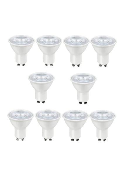 LED Value PAR16 4.5W GU10 3000K Sarı Işık 10 Adet