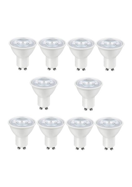 LED Value PAR16 4.5W GU10 6500K Beyaz Işık 10 Adet