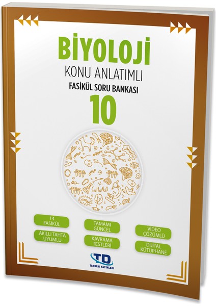 Tandem 10. Sınıf Biyoloji Konu Anlatımlı Fasikül Soru Bankası