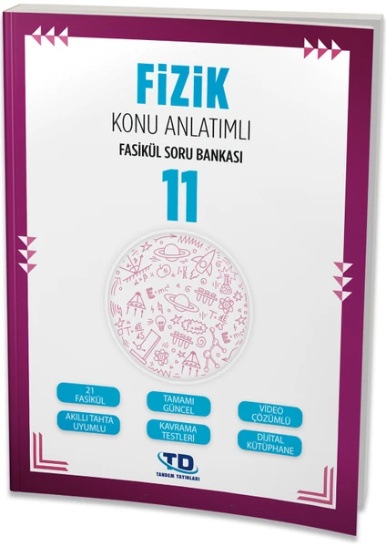 Tandem Yayınları Tandem 11. Sınıf Fizik Konu Anlatımlı Fasikül Soru Bankası